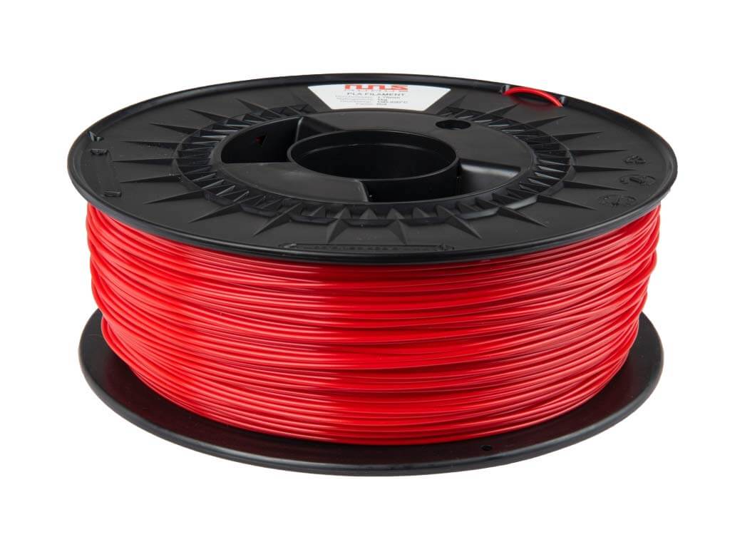 NuNus PLA Filament Vergleich rot