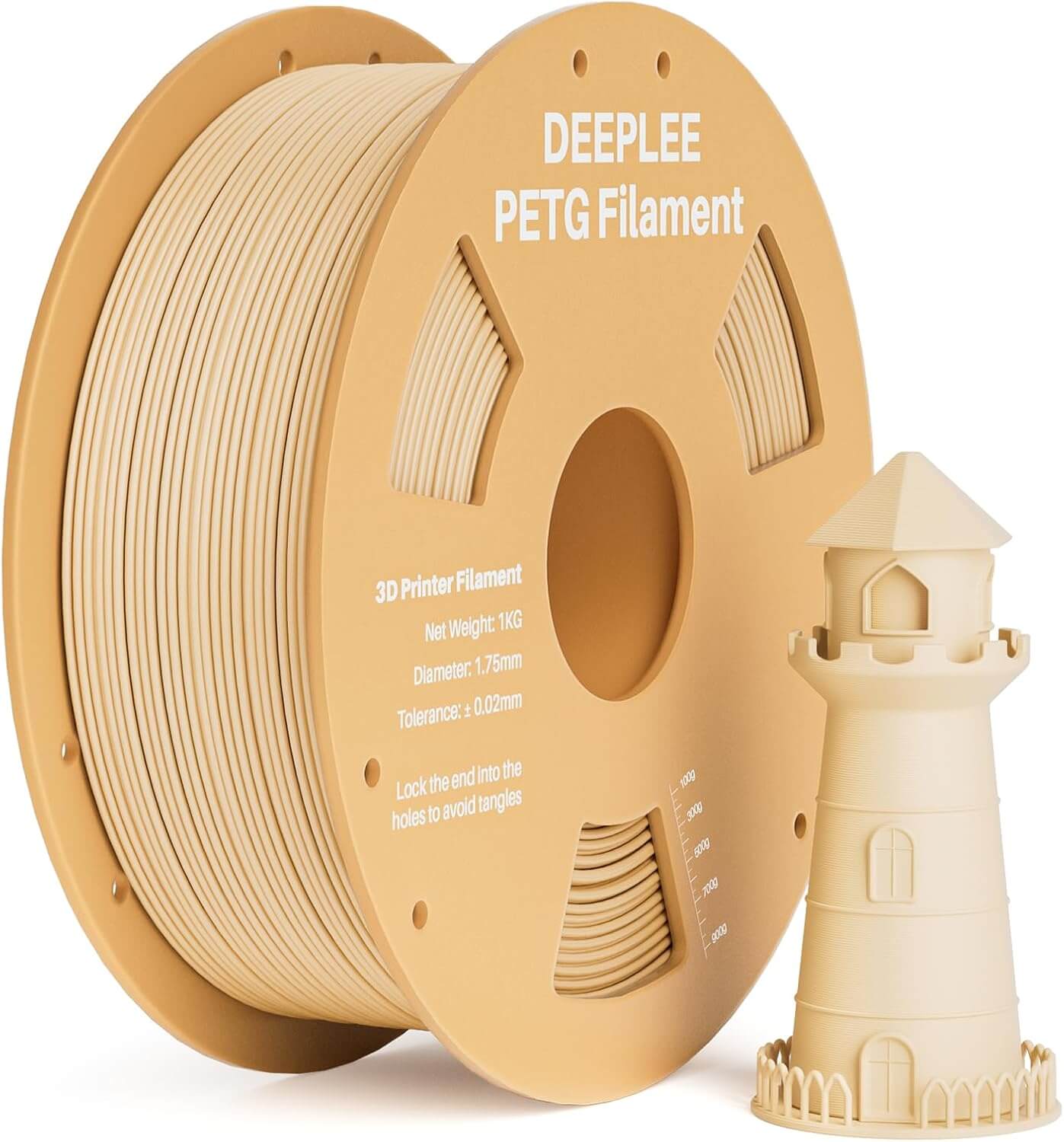 DEEPLEE PETG Filament 1,75 mm FDM Druck PETG Vergleich