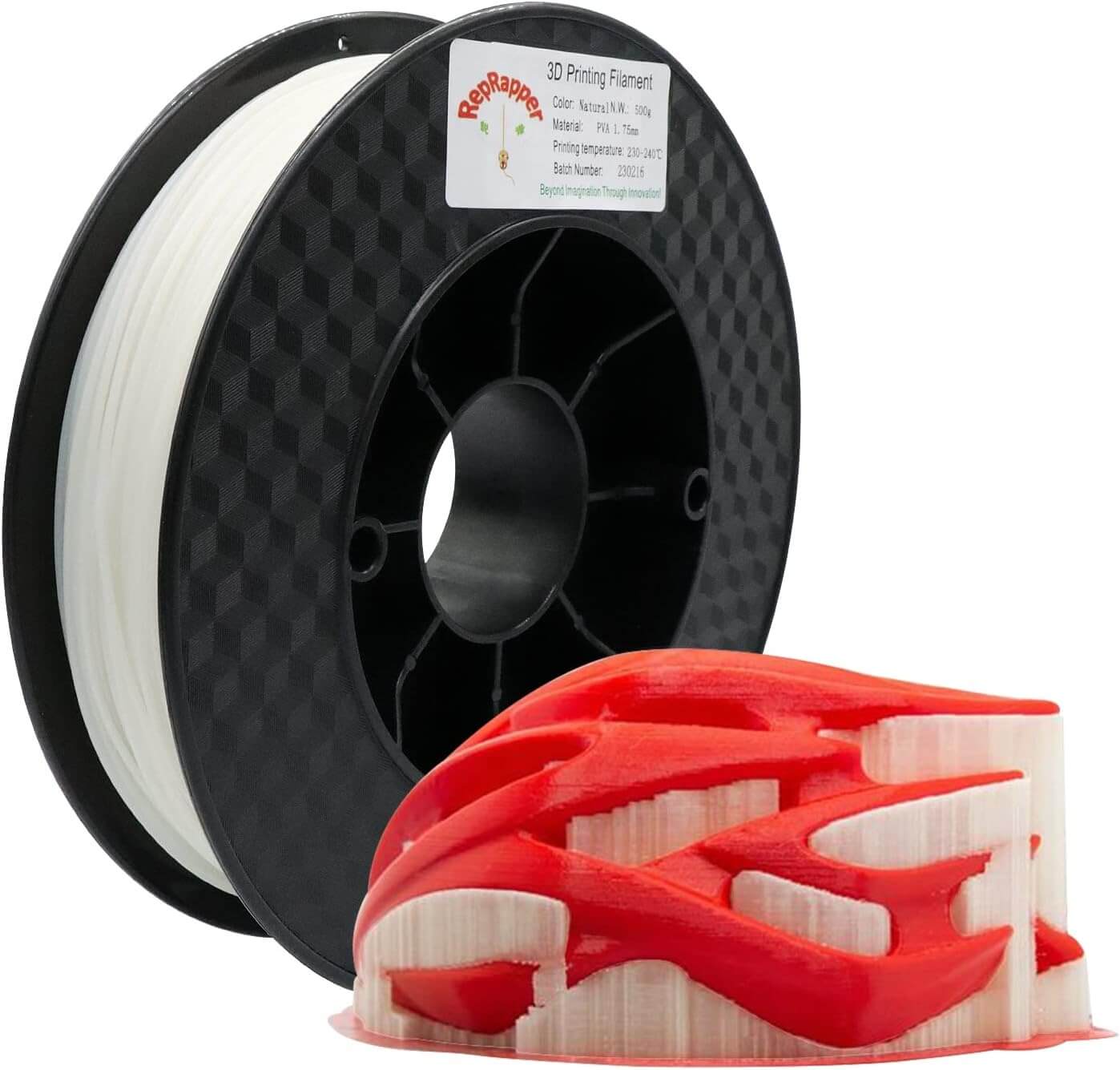 RepRapper PVA Filament - wasserlösliches Filament 1,75mm: Im PVA Filament Test ganz vorne