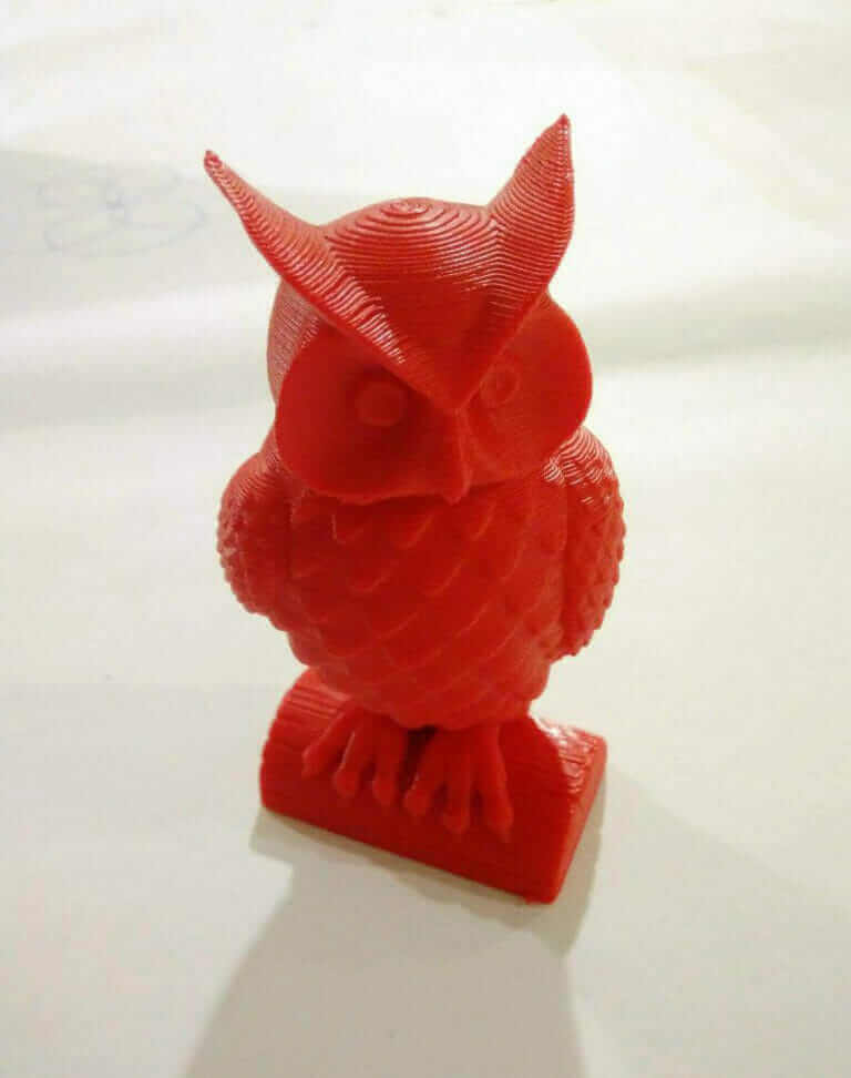 eSUN ABS Filament Test Druck Eule