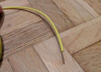 PLA Filament 1 75 Set Nahaufnahme: Gelbes Filament Set PLA