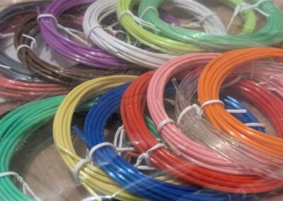 FreeSculpt PLA Filament Set 15 färbig 3 Meter (3D Stift Filament)