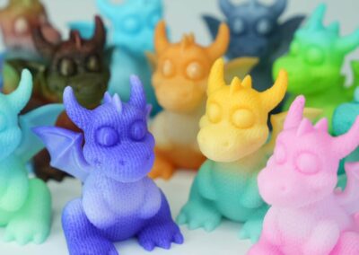 Schöne Formen und Figuren mit GratKit Filament Farbverlauf